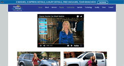 Desktop Screenshot of cleanerquickercarwash.com